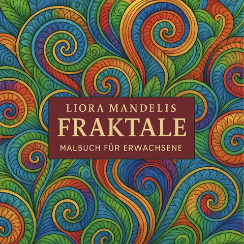 Cover: FRAKTALE – Malbuch für Erwachsene